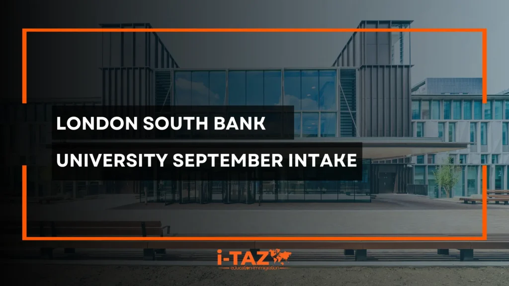 London South Bank University September Intake