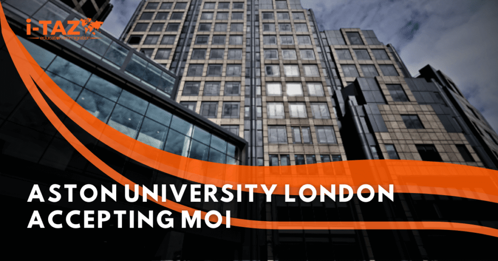 Aston University London Accepting MOI
