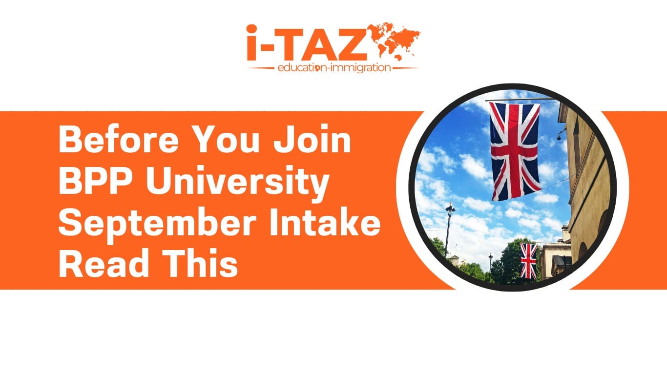 BPP University September Intake
