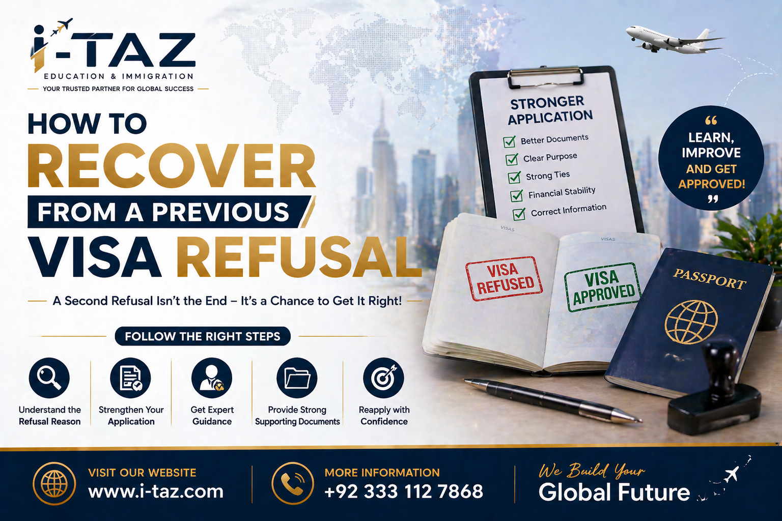 How to Recover from a Previous Visa Refusal