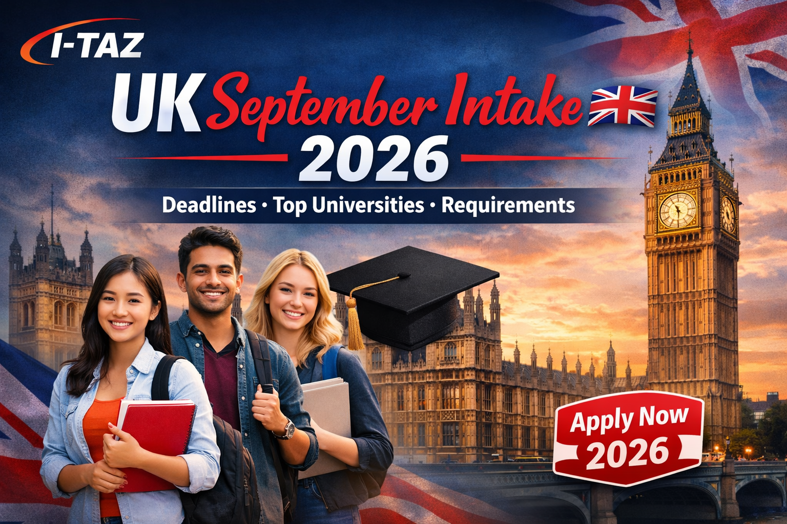 UK September Intake 2026 – Deadlines, Universities & Requirements