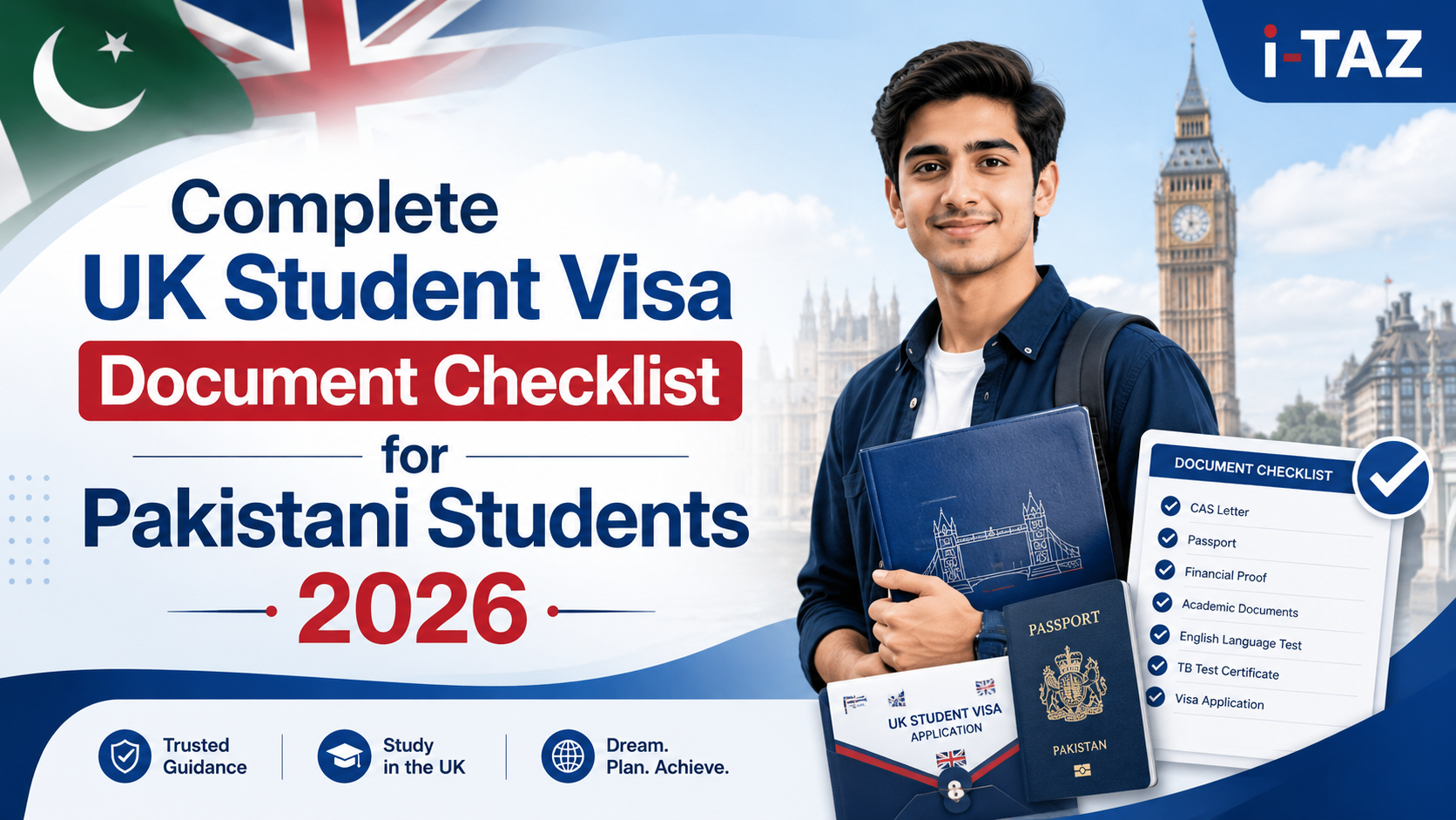 Complete UK Student Visa Document Checklist for Pakistani Students 2026